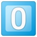 Android Oreo; U+0030 U+FE0F U+20E3; Emoji