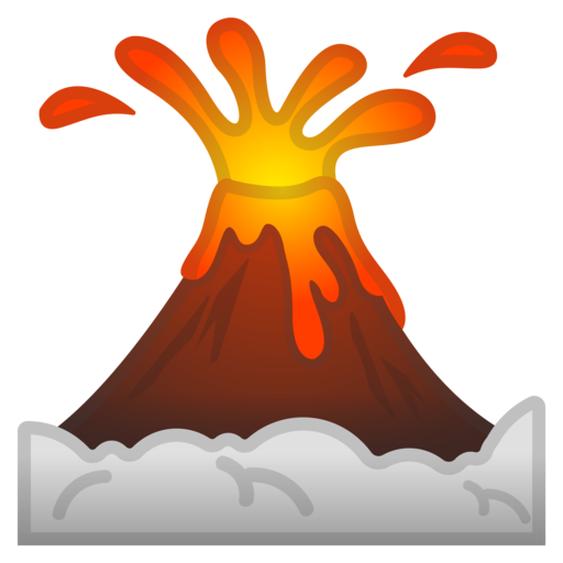 🌋 Volcán Emoji