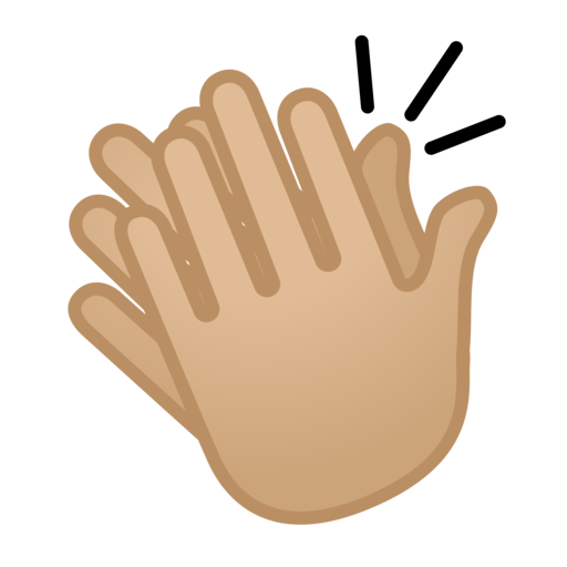Clapping Hands Emoji (U+1F44F)