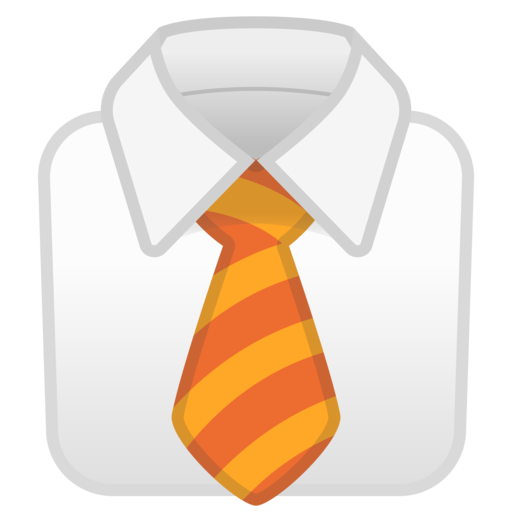 👔 Hemd mit Krawatte-Emoji