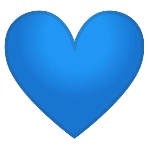 💙 Cœur Bleu Emoji
