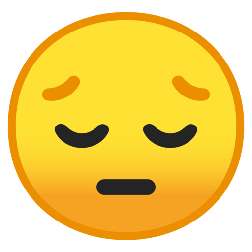 😔 nachdenkliches Gesicht-Emoji