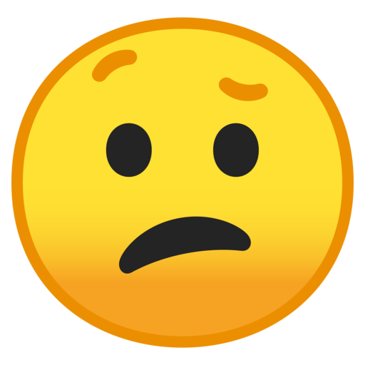 😕 Rosto Confuso Emoji