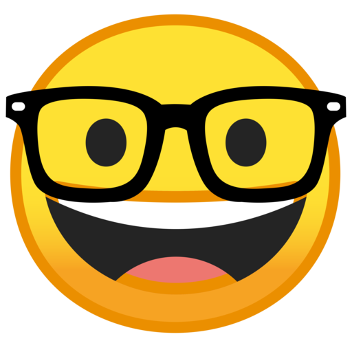 Image result for nerd emoji