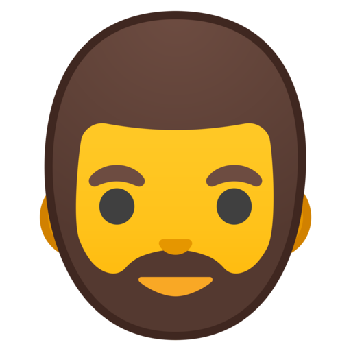 🧔 Persona Con Barba Emoji