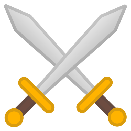 crossed swords  emojidex - custom emoji service and apps