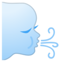 Android Pie; U+1F32C U+FE0F; Emoji
