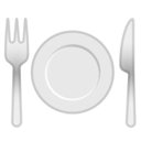 Android Pie; U+1F37D U+FE0F; Emoji