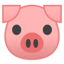 Android Pie; U+1F437; Emoji