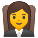 Android Pie; U+1F469 U+200D U+2696 U+FE0F; Emoji