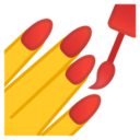 Android Pie; U+1F485; Emoji