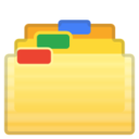 Android Pie; U+1F5C2 U+FE0F; Emoji