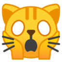 Android Pie; U+1F640; Emoji