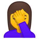 Android Pie; U+1F926; Emoji