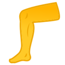 Android Pie; U+1F9B5; Emoji