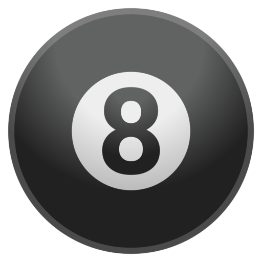 🎱 Emoji de bola 8 de bilhar / sinuca