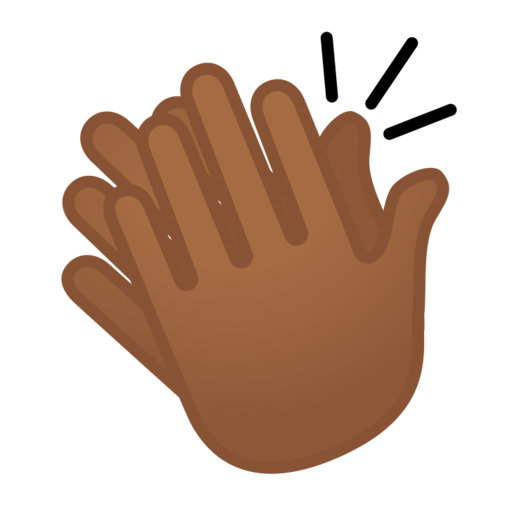 Clapping Hands Medium Dark Skin Tone Emoji