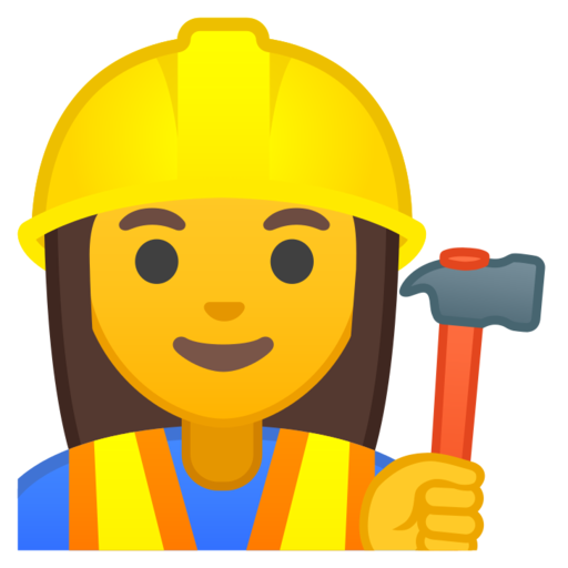 Helmet Construction Emoji