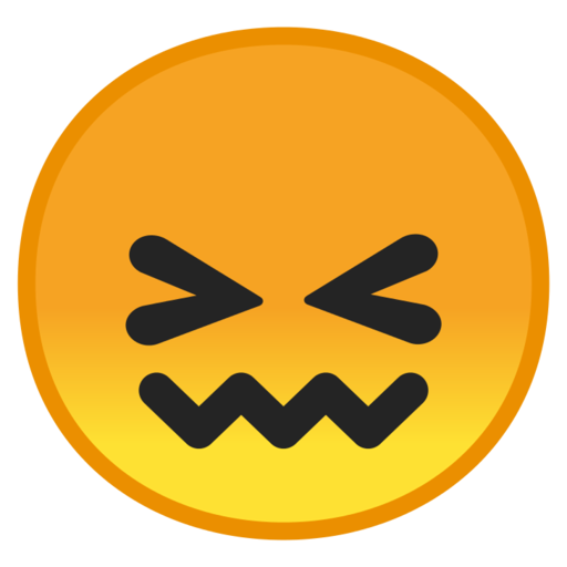 😖 Cara De Frustración Emoji