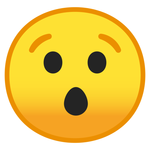 😯 Cara Estupefacta Emoji