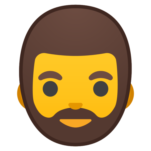 🧔 Homme Barbu Emoji