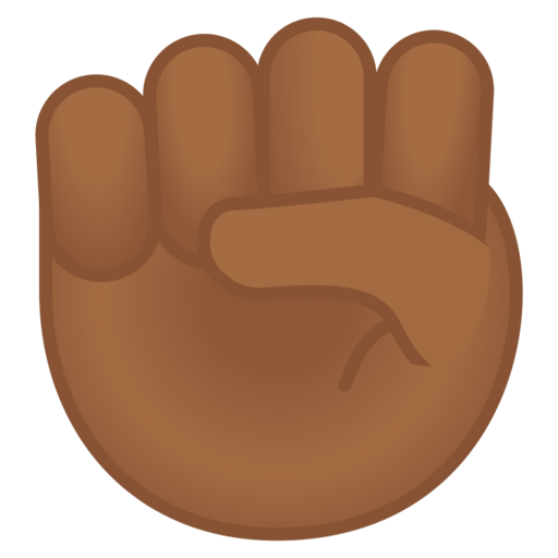 🏾 Raised Fist: Medium-dark Skin Tone Emoji