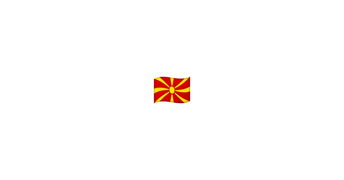 🇲🇰 Bandiera Repubblica Di Macedonia Emoji