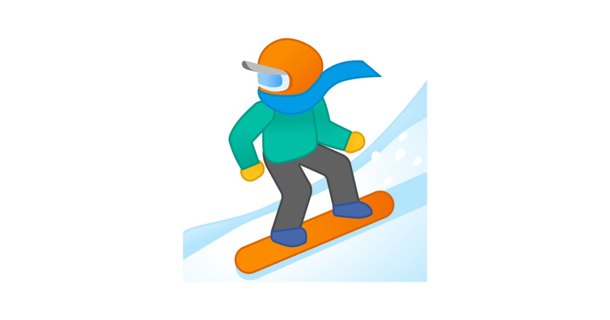 🏂 Praticante De Snowboard Emoji