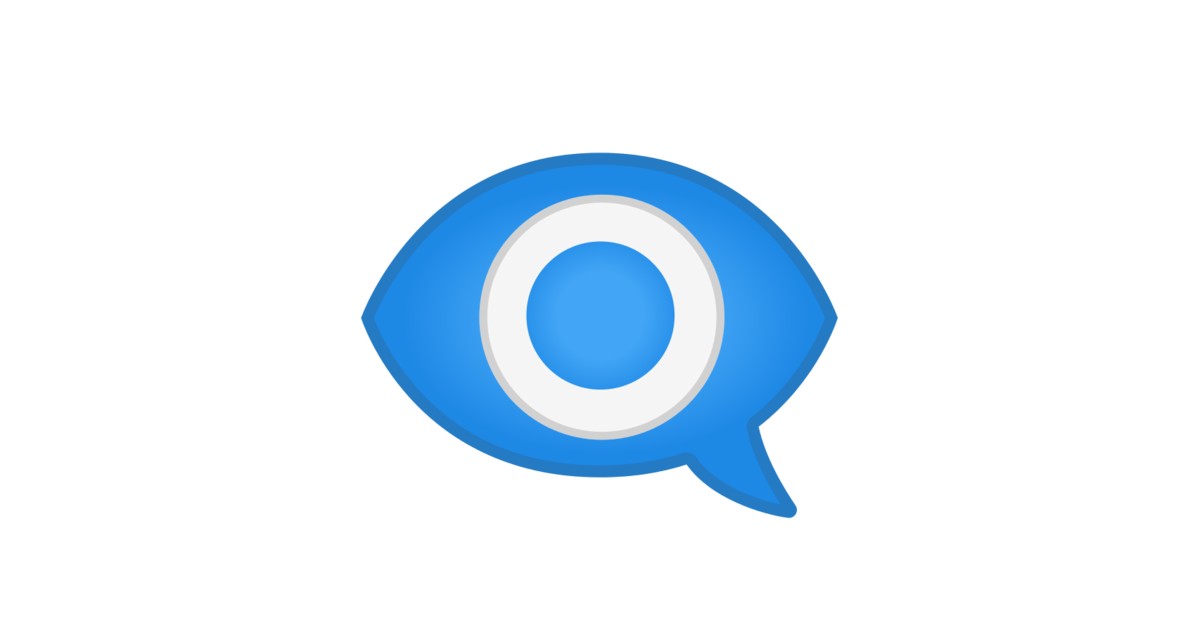 👁️‍🗨️ Auge in Sprechblase-Emoji