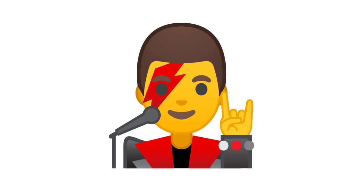 👨‍🎤 Man Singer Emoji