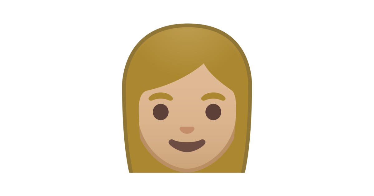 👩🏼 Woman: Medium-light Skin Tone Emoji