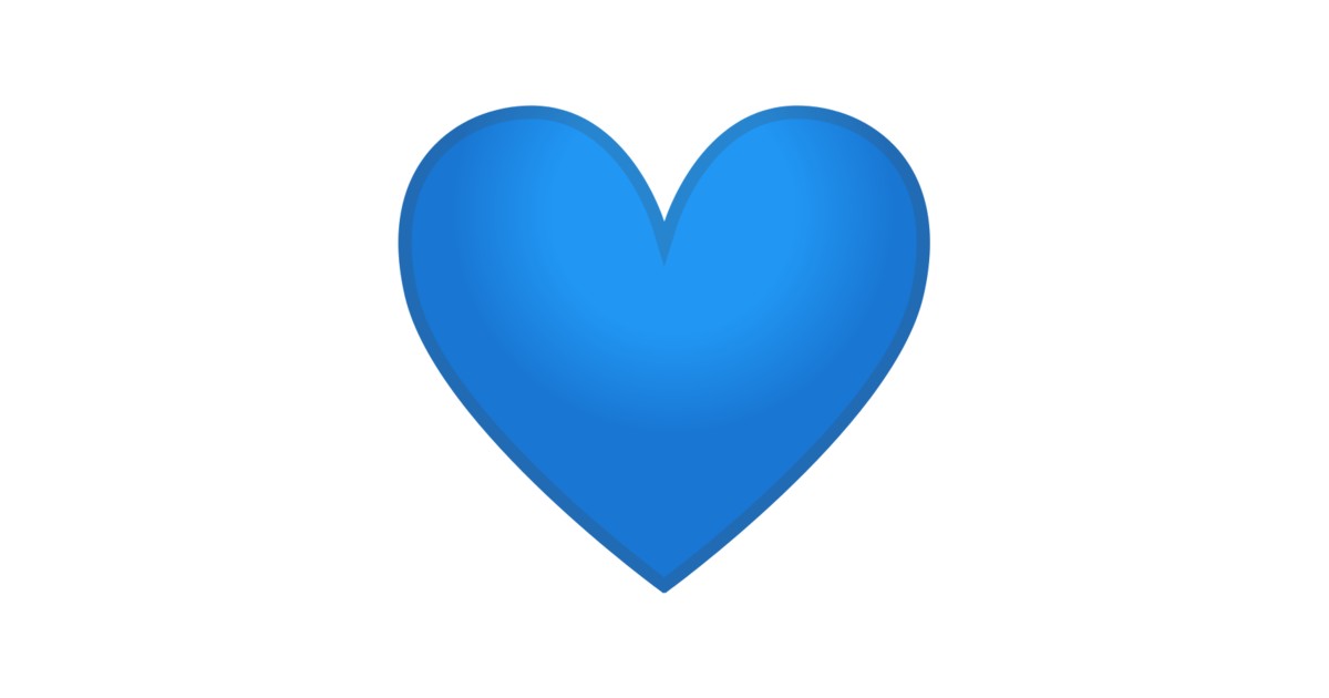 💙 Blue Heart Emoji