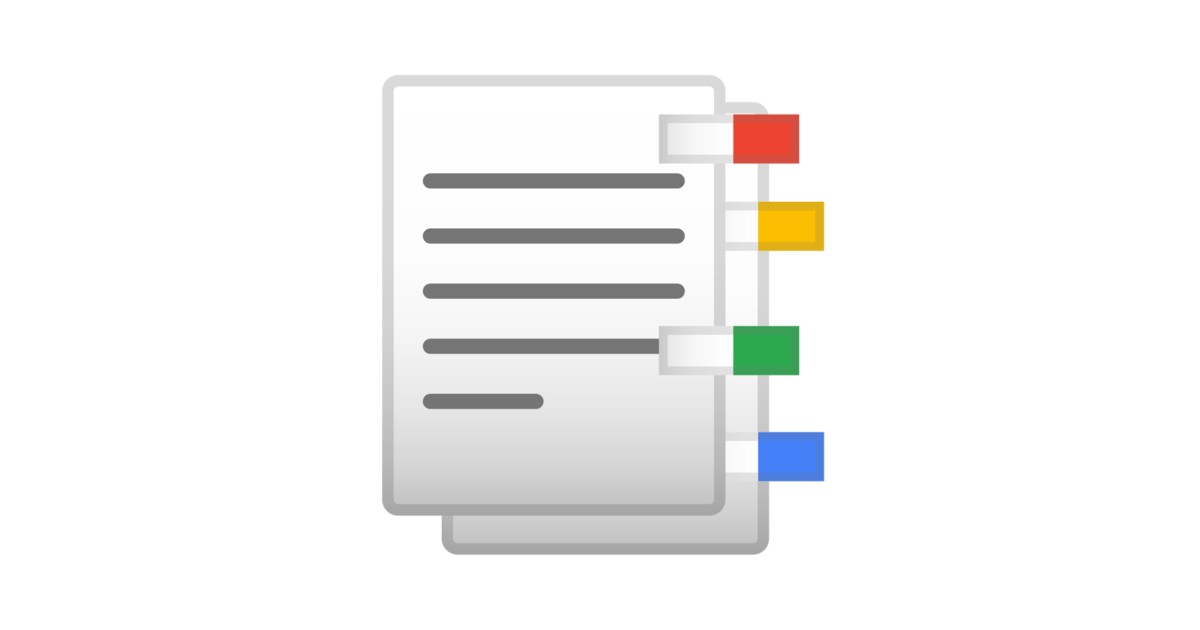 📑 Bookmark Tabs Emoji