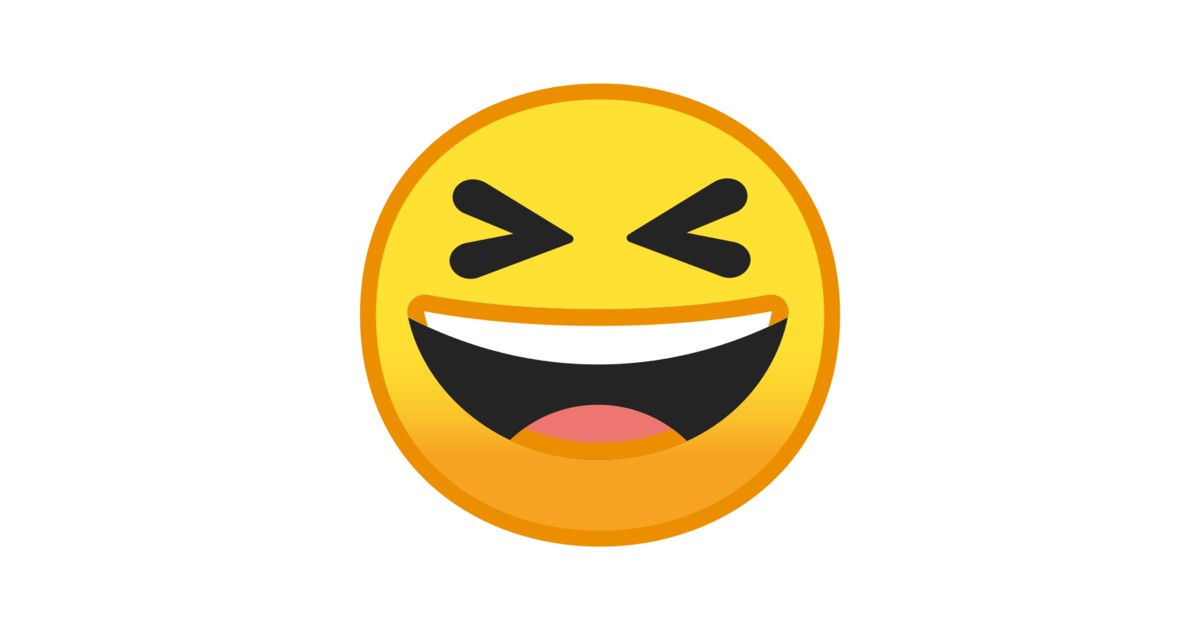 😆 Grinning Squinting Face Emoji | "Laughing Emoji"