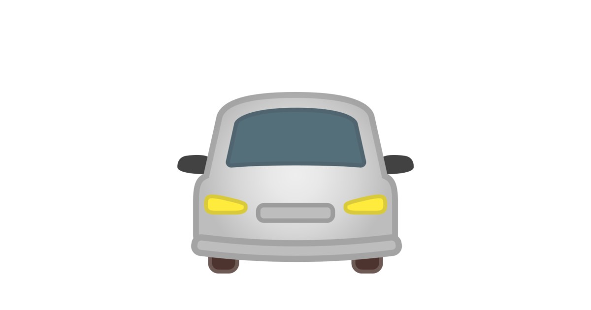 🚘 Voiture De Face Emoji