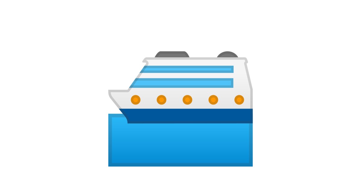 🛳️ Barco De Pasajeros Emoji
