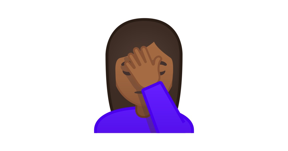 🤦🏾‍♀️ Woman Facepalming Mediumdark Skin Tone Emoji