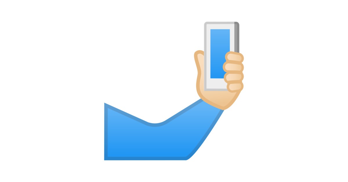 🤳🏻 Selfie Light Skin Tone Emoji