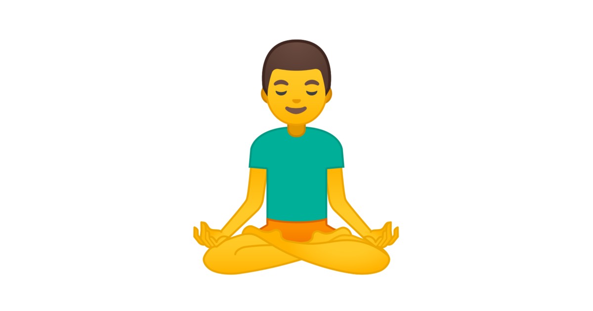 🧘‍♂️ Man In Lotus Position Emoji