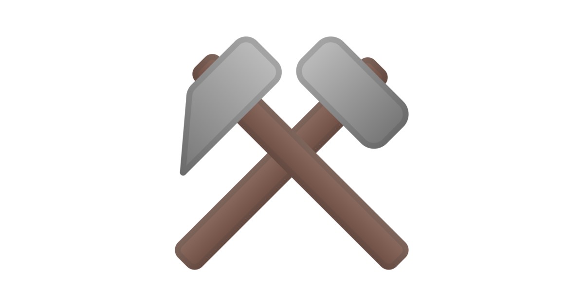 ⚒️ Hammer und PickelEmoji