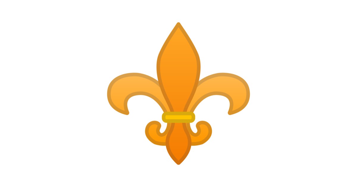 ⚜️ Fleur De Lys Emoji
