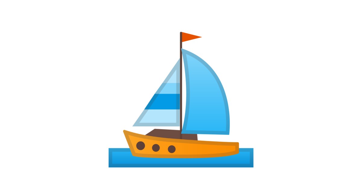 ⛵ Barco De Vela Emoji