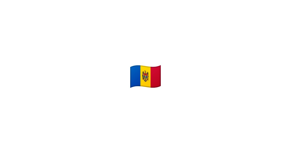 Flagge Republik Moldau Emoji