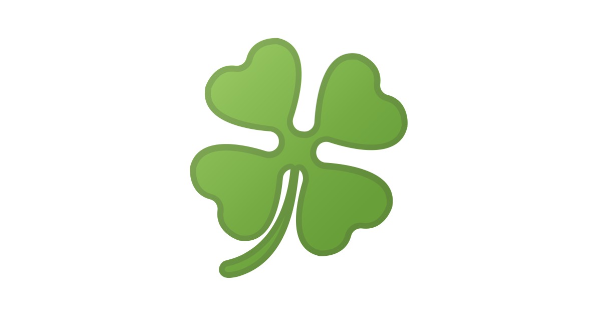 3 leaf clover emoji meaning from a guy