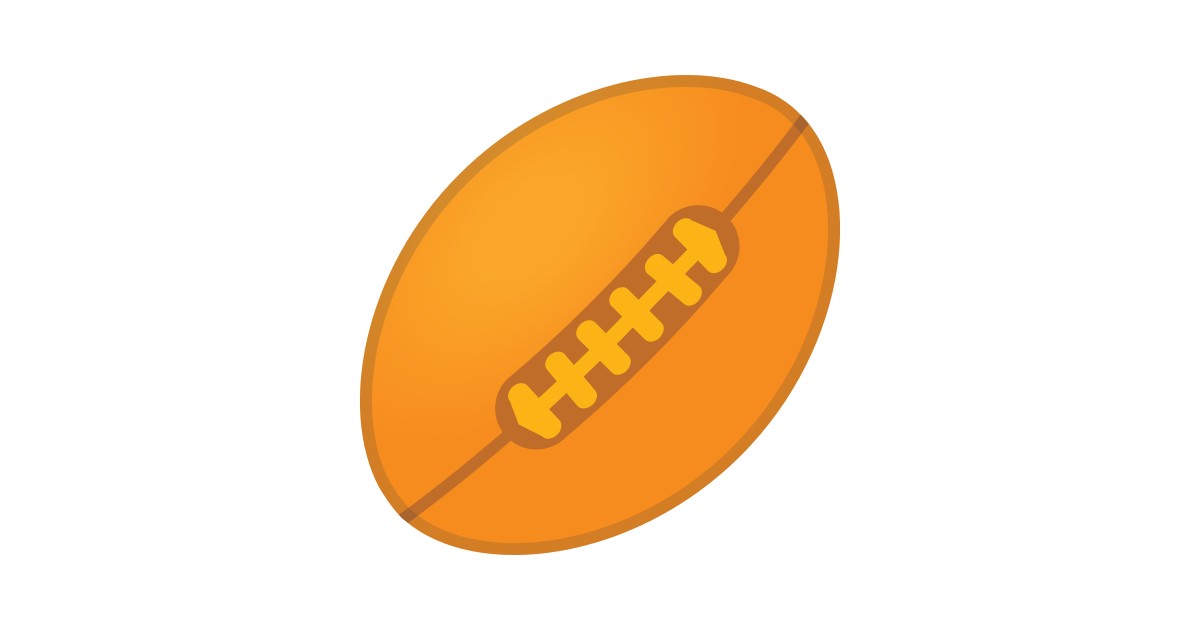 🏉 Balón De Rugby Emoji