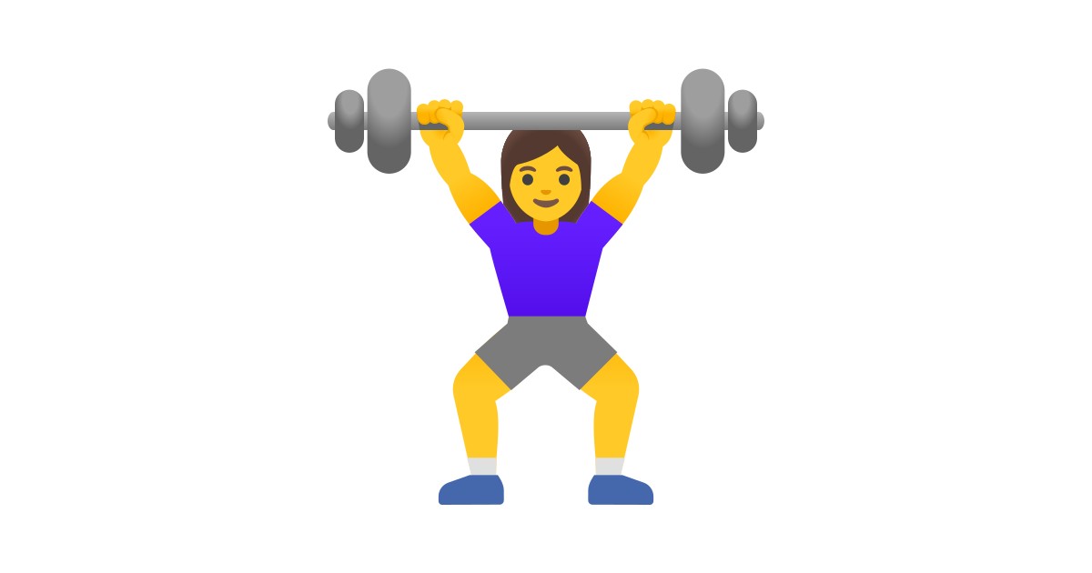 Símbolo Educação Física Emoji - NAZAEDU