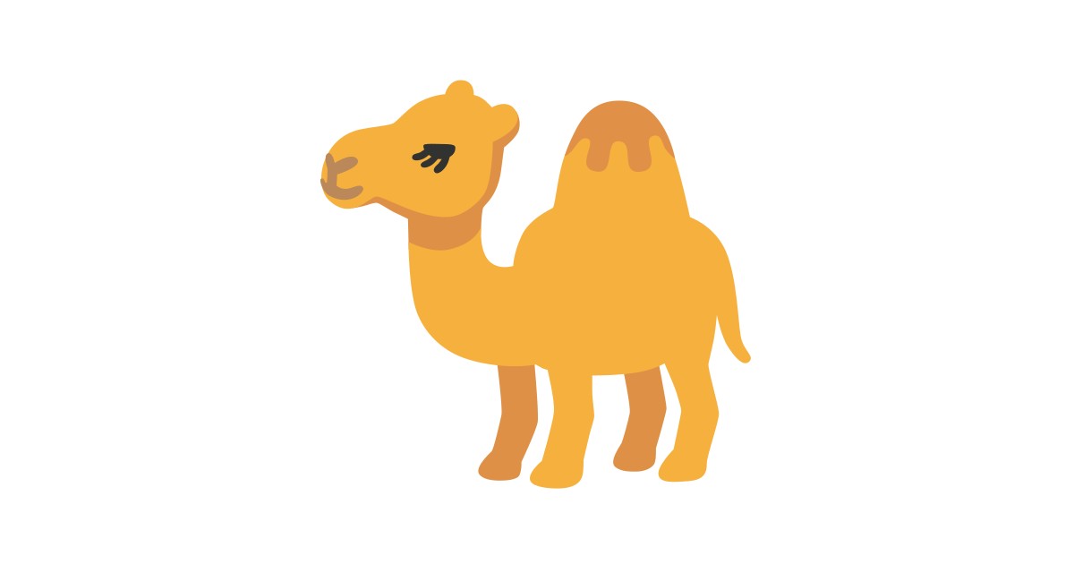 🐪 Camel Emoji