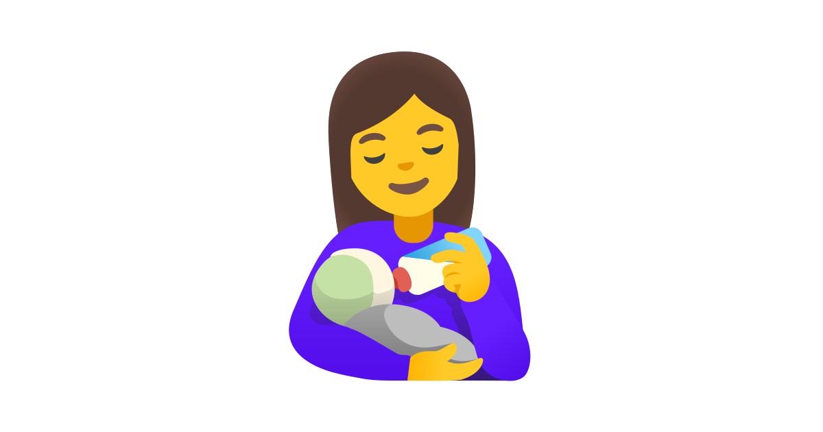 👩‍🍼 Woman Feeding Baby Emoji