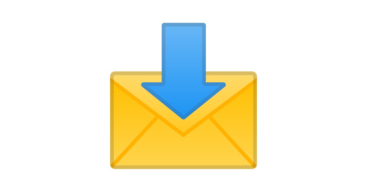 📩 Envelope Com Seta Emoji