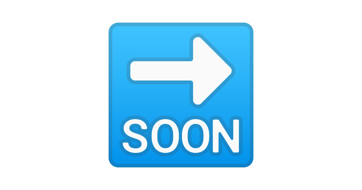 Simbolo Soon 🔜 Seta